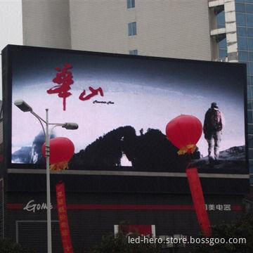 p12 LED Display, Long Lifespan, High-brightness, Good Waterproof, Beautiful, Fashionable Appearance